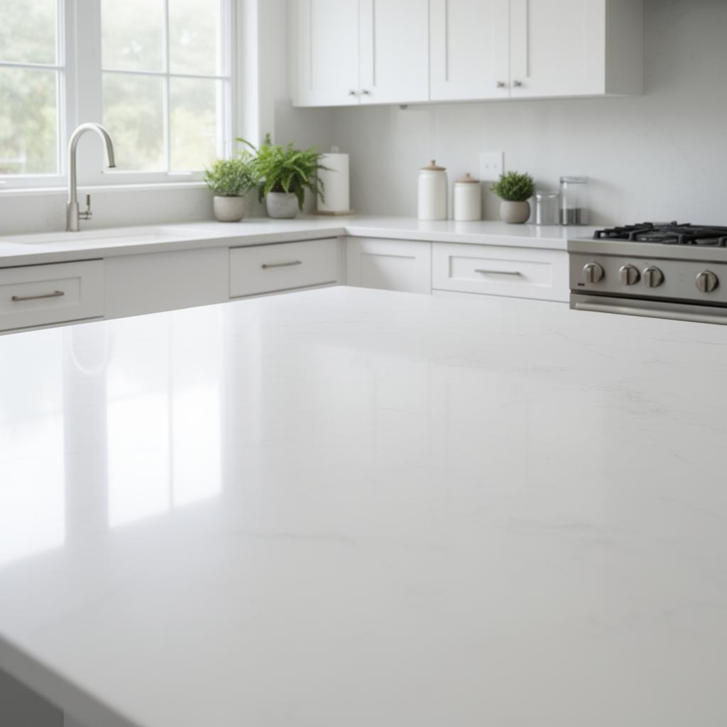 Kitchen after cleaning